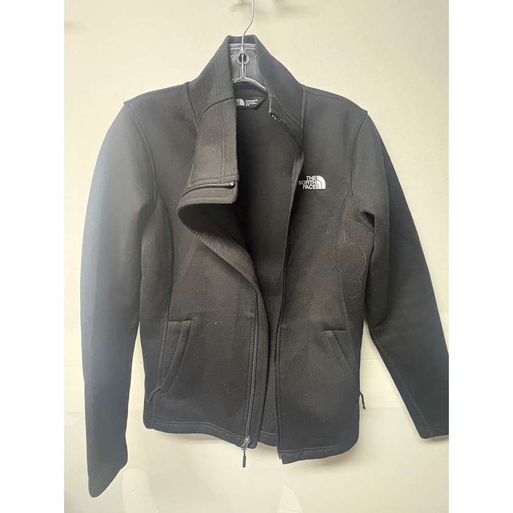The North Face Womens Black Full Zip Softshell Jacket Size - offer!